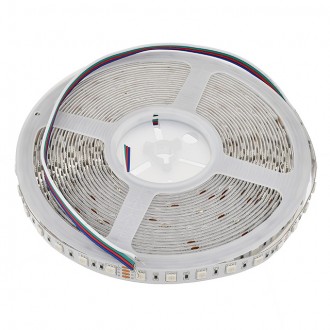 24V High-Output 32.8-ft RGB Color-Changing Flexible LED Ribbon Strip Light with 600xSMD5050