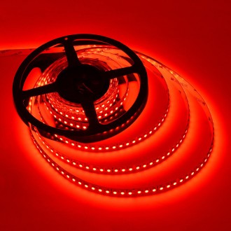 24V UL High-Output High-Density 16.4-ft RGB Color-Changing Flexible LED Ribbon Strip Light with 600xSMD4040