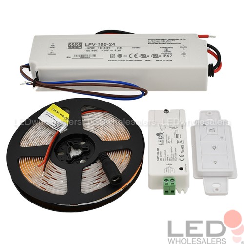 STR241494020 hd led strip ip20 24v 4000 kelvin Shot Bot Lighting