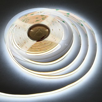 24V 65W 90-CRI 16.4-ft Cut-Anywhere COB Flexible Ribbon 2640-LED Strip Light with Dot-Free Uniform Glow