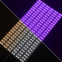 24V 80W 24" x 12" RGB Color-Changing + 2700-6500K CCT Color-Temperature-Adjustable Flexible LED Light Sheet