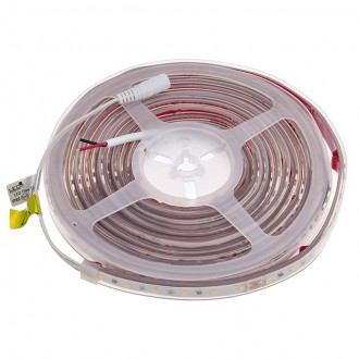 24V UL 16.4-ft Water-Resistant Flexible Ribbon LED Strip Light with 300xSMD2835