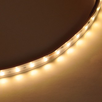 24V UL 16.4-ft Water-Resistant Flexible Ribbon LED Strip Light with 300xSMD2835