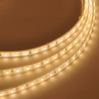 24V High-Output High-CRI 16.4-ft IP68 Waterproof Flexible Ribbon LED Strip Light with 300xSMD2835