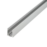 Aluminum Channel System for 8x16mm Flexible Silicone LED Neon Strip Installations, Pack of 5x 1m Segments