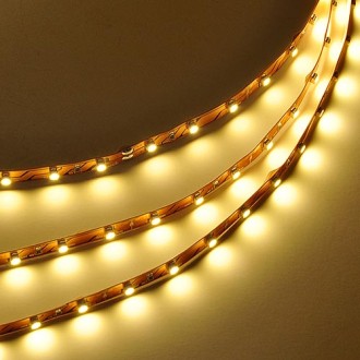 12V 16.4-ft Flexible Ribbon LED Light Strip Light with 300xSMD3528