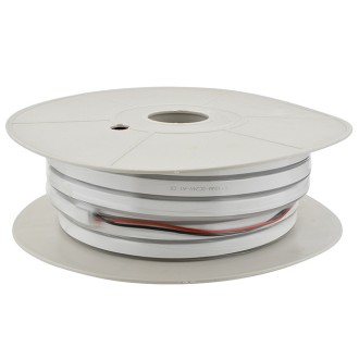 24V 65-ft 8x16mm IP65 Water-Resistant Flexible Silicone LED Neon Strip Light with 2400xSMD2835, Warm-White 3000K