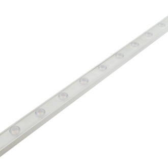 Aluminum Channel System for TPU Flexible Wall Washer LED Strip Installations, Pack of 5x 1m Segments