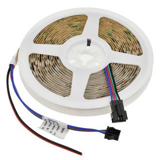 24V 16.4-ft TM1934 Addressable Dream Color Chasing Wave Pattern RGB Magic Pixel LED Flexible Ribbon Strip Light with 300xSMD5050 24V 16.4-ft TM1934 Addressable Dream Color Chasing Wave Pattern RGB Magic Pixel LED Flexible Ribbon Strip Light with 300xSMD5050