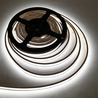 24V 45W 16.4-ft IP67 Water-Resistant Flexible LED COB Neon Strip Light