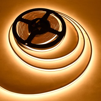 24V 45W 16.4-ft IP67 Water-Resistant Flexible LED COB Neon Strip Light