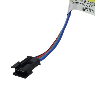 24V 48W High-Output 16.4-ft RGB Color-Changing Flexible LED Ribbon Strip Light with 300xSMD5050 and 4-Pin Connector