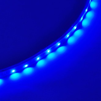 12V 20" (0.5m) Water-Resistant Flexible Ribbon LED Strip Light with 30xSMD3528 in Silicone Sleeve (Final Sale)