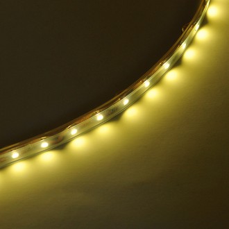 12V 20" (0.5m) Water-Resistant Flexible Ribbon LED Strip Light with 30xSMD3528 in Silicone Sleeve (Final Sale)