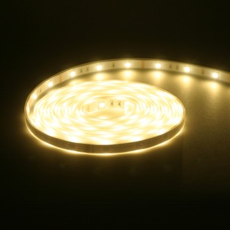 12V 16.4-ft Water-Resistant Flexible Ribbon LED Strip Light with 150xSMD5050 in Silicone Sleeve