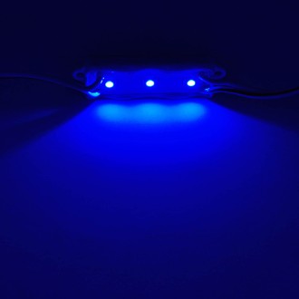 12V 5-ft String of 10 Water-Resistant LED Modules, Each with 3xSMD3528