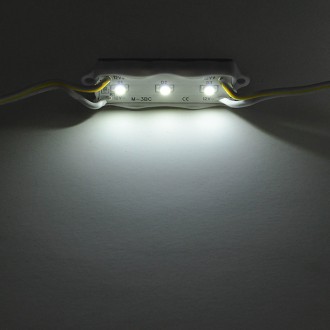 12V 5-ft String of 10 Water-Resistant LED Modules, Each with 3xSMD3528