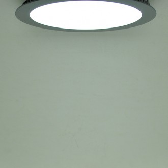 8" 16W Round Ultra-Thin Edge-Lit LED Recessed Ceiling Light with Driver
