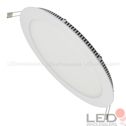 8" 16W Ultra-Thin Edge-Lit LED Recessed Ceiling Light with Driver | LEDwholesalers