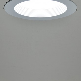 8" Dimmable Retrofit 35W LED Downlight White Trim with Junction Box, ETL & ENERGY STAR