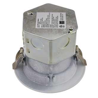 4" Dimmable Retrofit 10W LED Downlight White Trim 90-CRI with Junction Box, ETL & ENERGY STAR