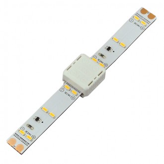 QC02 Permanent LED Strip Coupler for 2-Conductor Ribbons