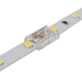 QC04 Permanent 2-Conductor LED Strip-to-Strip Coupler Quick Connector