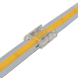 QC04 Permanent 2-Conductor LED Strip-to-Strip Coupler Quick Connector