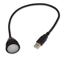 Portable USB 2-Watt LED Light with Flexible Neck for Laptop Notebook