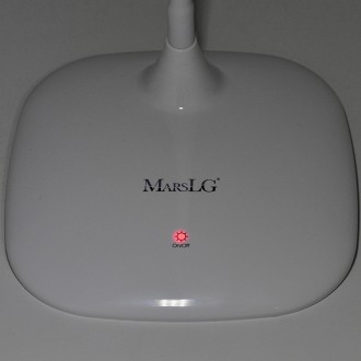 MarsLG® 3-Level Dimmable Flexible Neck Rechargeable LED Desk Lamp 5-Watt