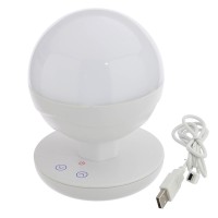 Inteligent Lithium Battery Powered Portable LED Lamp with Touch Sensitive Stepless Dimming