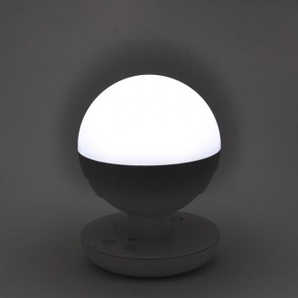 Inteligent Lithium Battery Powered Portable LED Lamp with Touch Sensitive Stepless Dimming