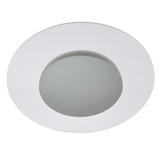 12W 11" Round Stylish Dimmable Slim Up/Down Transparent Surface-Mount Ceiling/Wall LED Light Panel, ETL & Energy Star