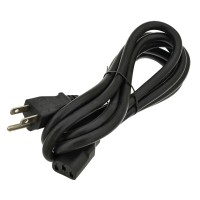 Replacement 16-AWG 3-Prong 8-Feet AC Power Cord NEMA 5-15P to IEC C13