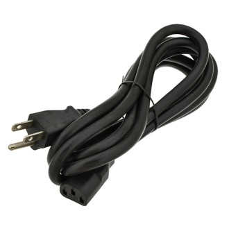 Replacement 16-AWG 3-Prong 8-Feet AC Power Cord NEMA 5-15P to IEC C13 Replacement 16-AWG 3-Prong 8-Feet AC Power Cord NEMA 5-15P to IEC C13