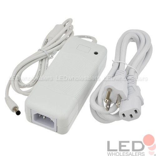 12V 4A 48W AC/DC Power Adapter, White