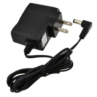 12V 500mA 6W Wall-Mount AC/DC Power Adapter, 5.5x2.1mm Angled DC Plug, Black