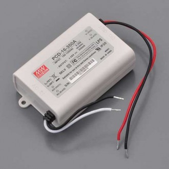 16-Watt 350mA Constant Current Dimmable LED Driver, 24-48 Volts DC