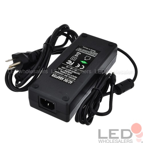 12V 20A 240W AC/DC Power Adapter, Black