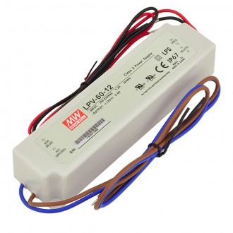 12V 60-Watt Constant Voltage Single Output Waterproof Switching Power Supply