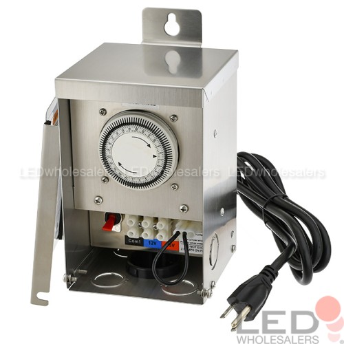 Digital Timer for Low Voltage Landscape Lighting Transformer