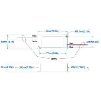 12V 60-Watt Class 2 Compact TRIAC Dimmable Electronic LED Driver