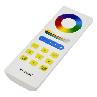 2-Channel Smart Wi-Fi Controller with 1-Channel RF Handheld Remote for Single-Color and CCT LED Strips