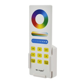 2-Channel Smart Wi-Fi Controller with 1-Channel RF Handheld Remote for Single-Color and CCT LED Strips