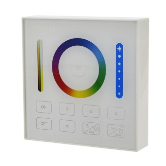 CC02 RF 5-Channel Smart Wi-Fi RF Receiver or Remote for Single-Color, CCT, RGB, RGBW, and RGB+CCT LED Strips