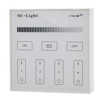 CC02 RF 5-Channel Smart Wi-Fi RF Receiver or Remote for Single-Color, CCT, RGB, RGBW, and RGB+CCT LED Strips