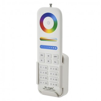 CC03 5-Channel RF 433MHz 8-Zone Handheld Remote for Select Single-Color, CCT, RGB, RGBW, and RGB+CCT LED Lights