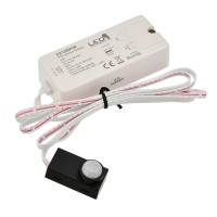 1-Channel 12-36V 8A PIR Motion Sensor Switch for Single Color LED Strips and Modules