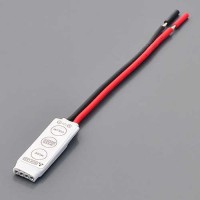 Mini Controller for RGB LED Strips 12V DC Common Anode