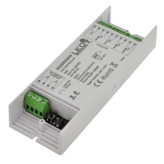 CC01 RF 4-Channel Receiver, Wall-Mount Controller, or Remote for Single Color, CCT, RGB, and RGBW LED Strips